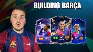 BEST POSSIBLE BARCELONA TEAM WITH CRAZY EVOLUTIONS!!! ️