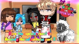 Dora the explorer react to Amanda the adventures ||Gacha club|| Special part 2  AU