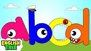 Alphabet Buds Letters A-B-C-D | Episodes 1-4 | Abc Phonics Show for Kids