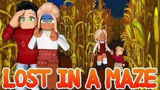  KIDS Get LOST In The *CORN MAZE*  | Bloxburg Roleplay