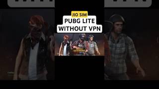 How to play pubg mobile lite without vpn jio sim #pubg #pubgliteliverankpushtrick #pubglite #shorts