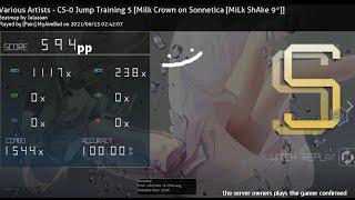 osu! | the server owner clicks circles & gets almost 600pp