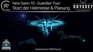 LIVE: Elite Dangerous - New Dawn 10 - Heimreise, Exploration & Let's Chat was als nächstes ansteht