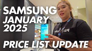 SAMSUNG | JANUARY 2025 PRICE UPDATE | A SERIES | S24 SERIES | Z FLIP AND FOLD SERIES | PHILIPPINES