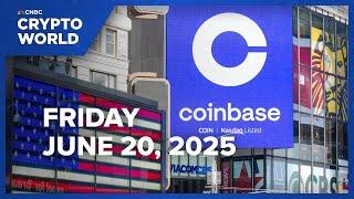 Coinbase shares rise as investors anticipate U.S. stablecoin rules: CNBC Crypto World