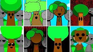 Incredibox - Sprunki ALL MR.TREE in Random Different Mods