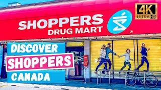  Vancouver's BEST Pharmacy Shoppers Drug Mart Canada Store Tour [4K Video]!