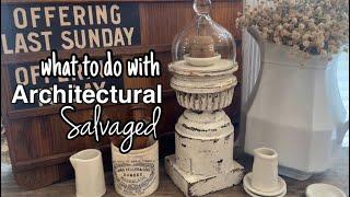 Architectural Salvage Riser: DIY Upcycle Project