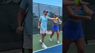 Beginner Pickleball Serve