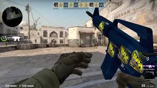 M4A1-S | Blue Phosphor 4x Na'Vi Foil RMR2020 | Skin Showcase | Counter Strike Global Offensive