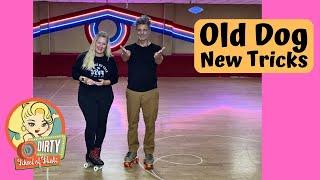 How To Roller Skate Backwards Like A Pro - Old Dog Edition!