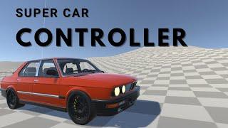 Super Car Controller in Unity 2023 | Racing car Controller full tutorial