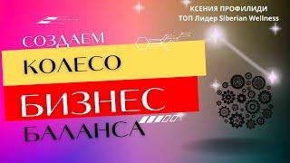 Анализ / Создаем БИЗНЕС КОЛЕСО БАЛАНСА / Ксения Профилиди / ТОП ЛИДЕР Siberian Wellness