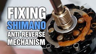 Fixing Shimano Sedona 1000 Series Anti-reverse Mechanism