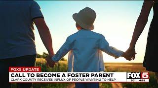 Clark County leaders, Department of Family Services calls for higher pay for foster parents