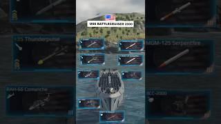 USS BATTLECRUISER 2000 | New ship | Navy | modern warships #Shorts