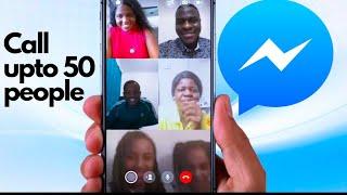 How to Do Video Conference Calls On Facebook Messenger| Call upto 50 people