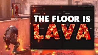 CS2 HVH But The Floor Is LAVA..