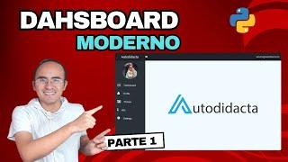 Diseño moderno con Menu Sidebar en Python Tkinter GUI ⭐ Tutorial Desde Cero - Parte 1