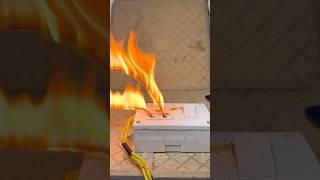 What Happens When You Connect Phase and Neutral Wires? DON'T TRY THIS!  #experiment #science