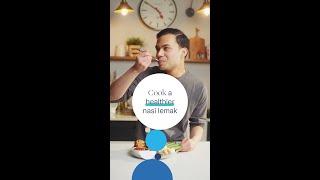 There's no denying that we all love our Nasi Lemak, but why don't we try out a healthier version?