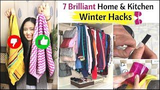 7 Brilliant Winter Hacks For Home And Kitchen | Must Know Winter Lifehacks | Winter Ready Your Home