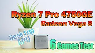 AMD Ryzen 7 Pro 4750GE (Desktop APU) Gaming Performance