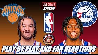 New York Knicks VS Philadelphis 76ers NBA Live Stream