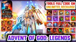 Update Advent of God Legends MMO Server GM - Tools Full Code, Get All Skin, Unlimited Recharge