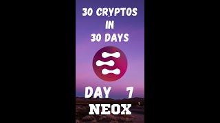 30 crypto coins in 30 days, day 7: NEOXA