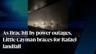 As Brac hit by power outages, Little Cayman braces for Rafael landfall