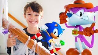 PLAY with Sonic Superstars in Real Life!