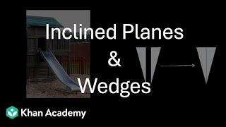 Inclined Planes and Wedges | Simple Machines | Middle School | Science | Khan Academy