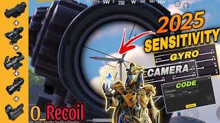 2025 World Best Sensitivity Setting for All Mobile Non Gyro And Gyroscope|| PUBG MOBILE | BGMI