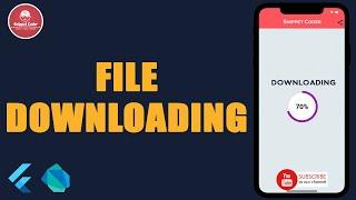 Flutter: Download Large Files (Pdf, Json, MP3, Image etc) With Progress %