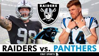 Las Vegas Raiders vs. Carolina Panthers | 2024 NFL Week 3 Preview