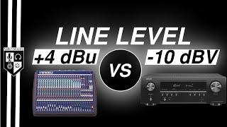 CONSUMER vs PROFESSIONAL AUDIO LEVEL: What's the Difference?