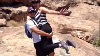 Fun @ hueco tanks with Melinda Ayoub