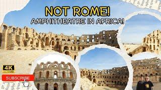 Walking Tour of the Epic El Jem Amphitheatre  | Ancient Roman Wonder in Tunisia!