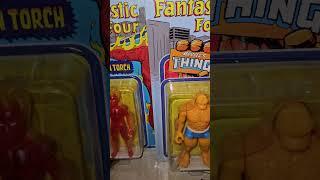 Retro marvel legends the Fantastic four 3.75 toy action figures