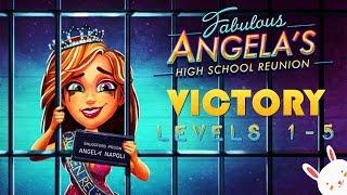 Fabulous Angela's High School Reunion (Levels 1-5) [HD Playthrough]