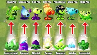 20 Pair PEA & Mint & Torchwood Battlez - Who Will Win? - Pvz 2 Plant vs Plant