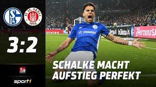 Schalke – St. Pauli 3:2 | Highlights 2. Bundesliga 33. Spieltag | SPORT1