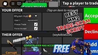 [BEST ] BEST MM2 TRADE SCAM SCRIPT! (PASTEBIN) | WORKING | MURDER MYSTERY 2 | 2025 