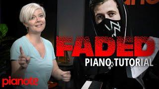 Alan Walker - Faded (Piano Tutorial Video)