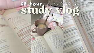 48-hour study vlog  lots of note-taking, productive life of a high school student...