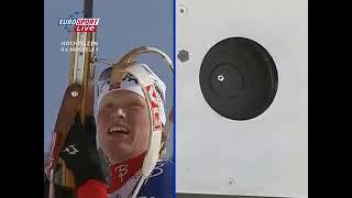 биатлон чемпионат мира 2005 (Хохфильцен) эстафета женщины