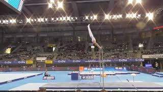 Fredrik Johnsen   Horizontal Bar   Mens Competition   Camera 1