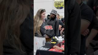 Coin Flip Gone Wrong For Jordan 3 Retro At Sneaker Con! #fy #funny #viralshort #sneakers #buying #yt