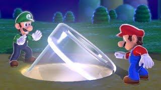 Super Mario 3D World Co-Op (2 Player) Walkthrough - World 1